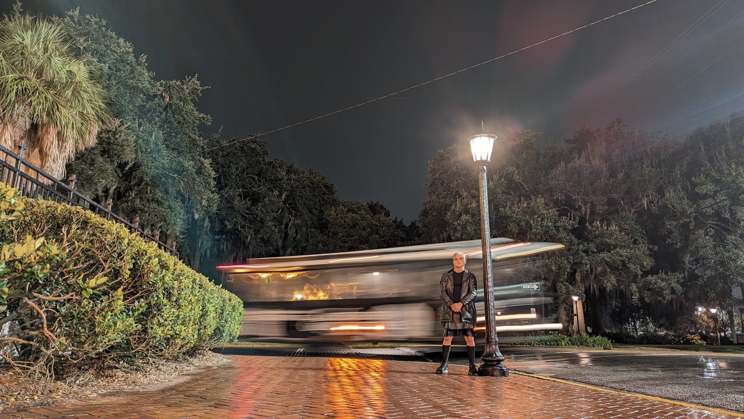 Patrick Burns leading a tour